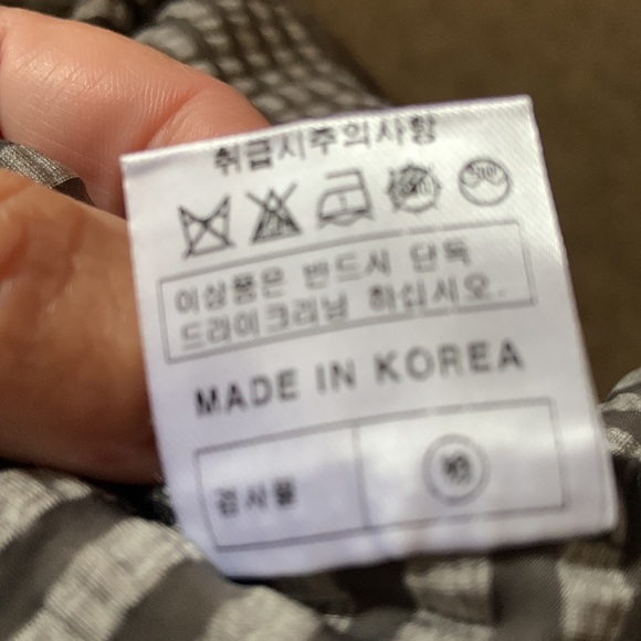 LALA C GOLF DRESS. XL SEERSUCKER GRAY CHARCOAL MINI DRESS W/HOOD & short sleeves - Picture 8 of 11